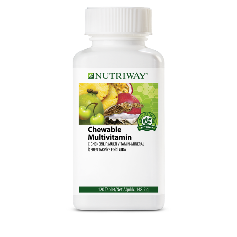 AMWAY NUTRIWAY™ Çocuklar için Destek Seti ( Chewable Multivitamin  + Chewable C )