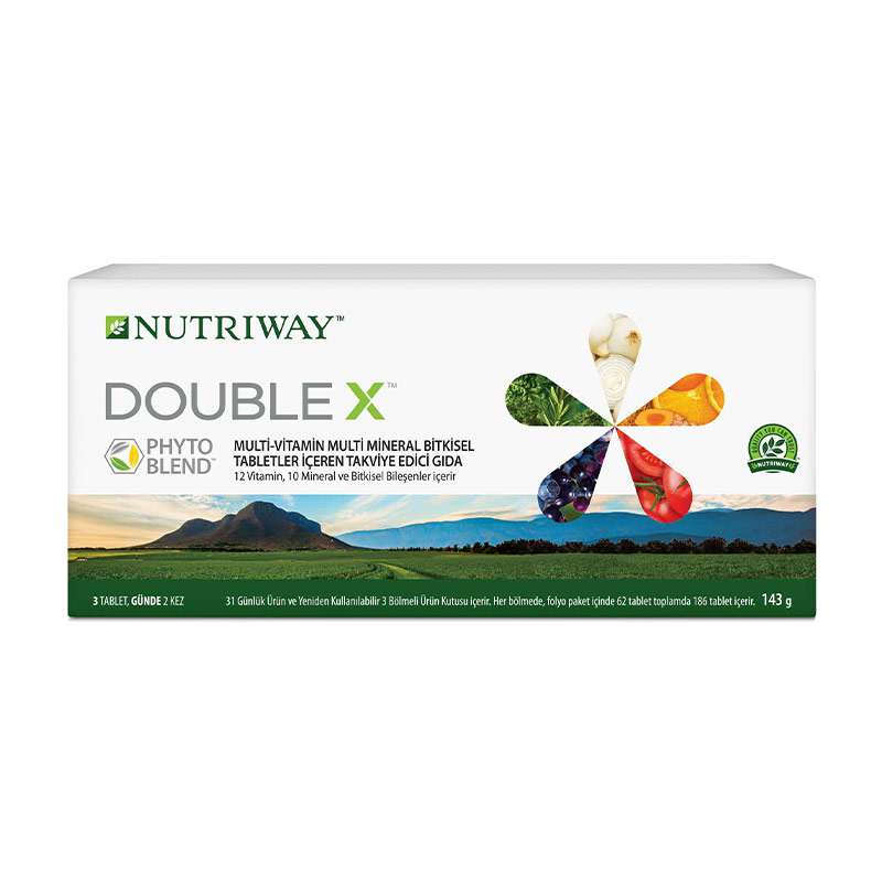 AMWAY NUTRIWAY™ Double X 31 günlük ürün ( 186 Tablet)