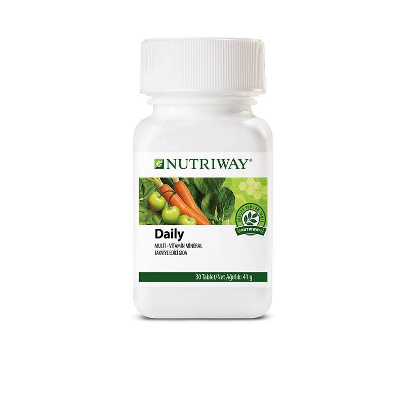 AMWAY NUTRIWAY™ ile Güzelliğinize Destek Seti ( Wheat Germ E Nutriway™ 1 Pk. + Daily Nutriway™ 45 tablet 3 Pk. )