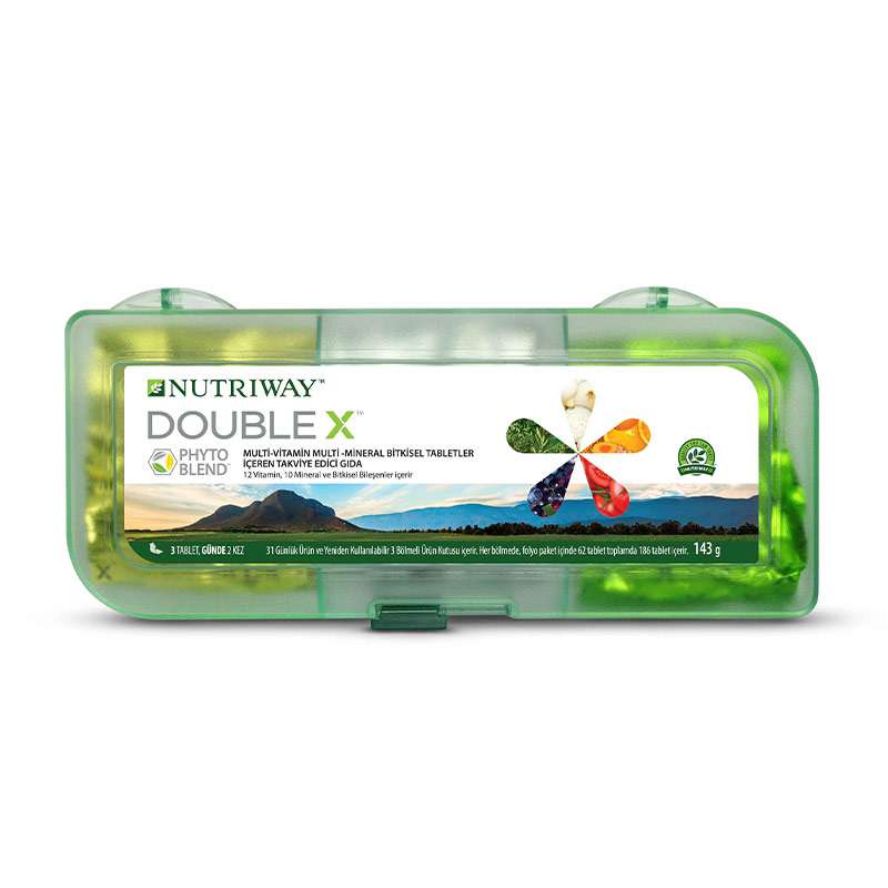 AMWAY NUTRIWAY™ Double X 31 günlük ürün ( 186 Tablet)